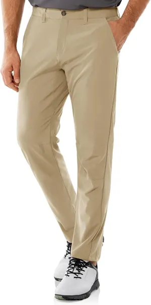 33,000ft Men's Golf Pants with 5 Pockets Classic-Fit Stretch Quick Dry Lightweight UPF 50  Hiking Pants