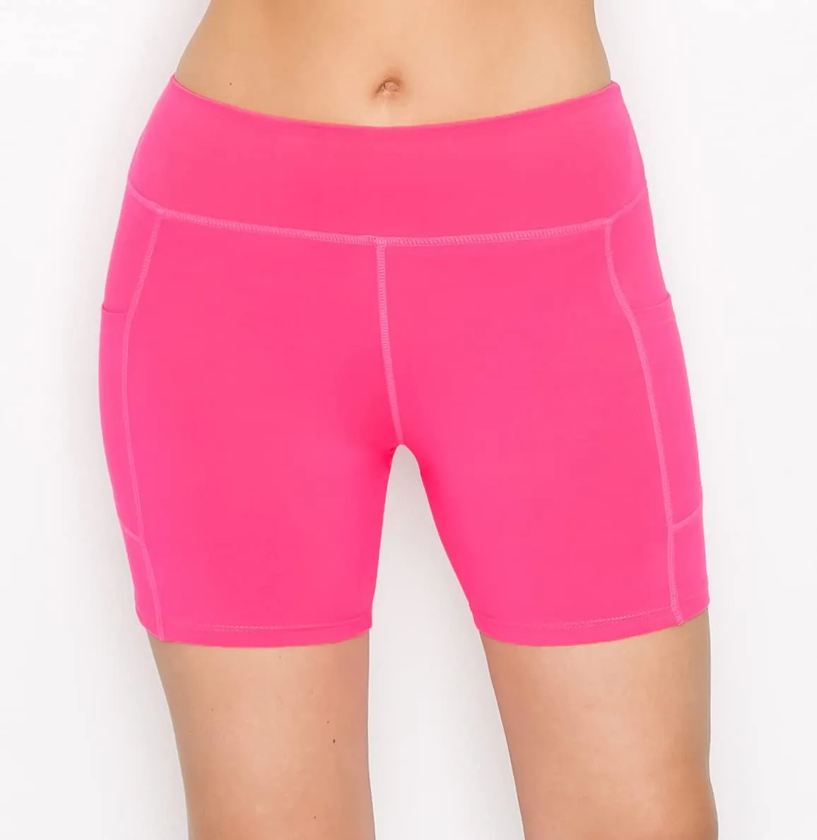 ALWAYS Women's Super Soft Biker Shorts - 3" / 5" / 8" High Waisted Yoga Running Dance Spandex Shorts