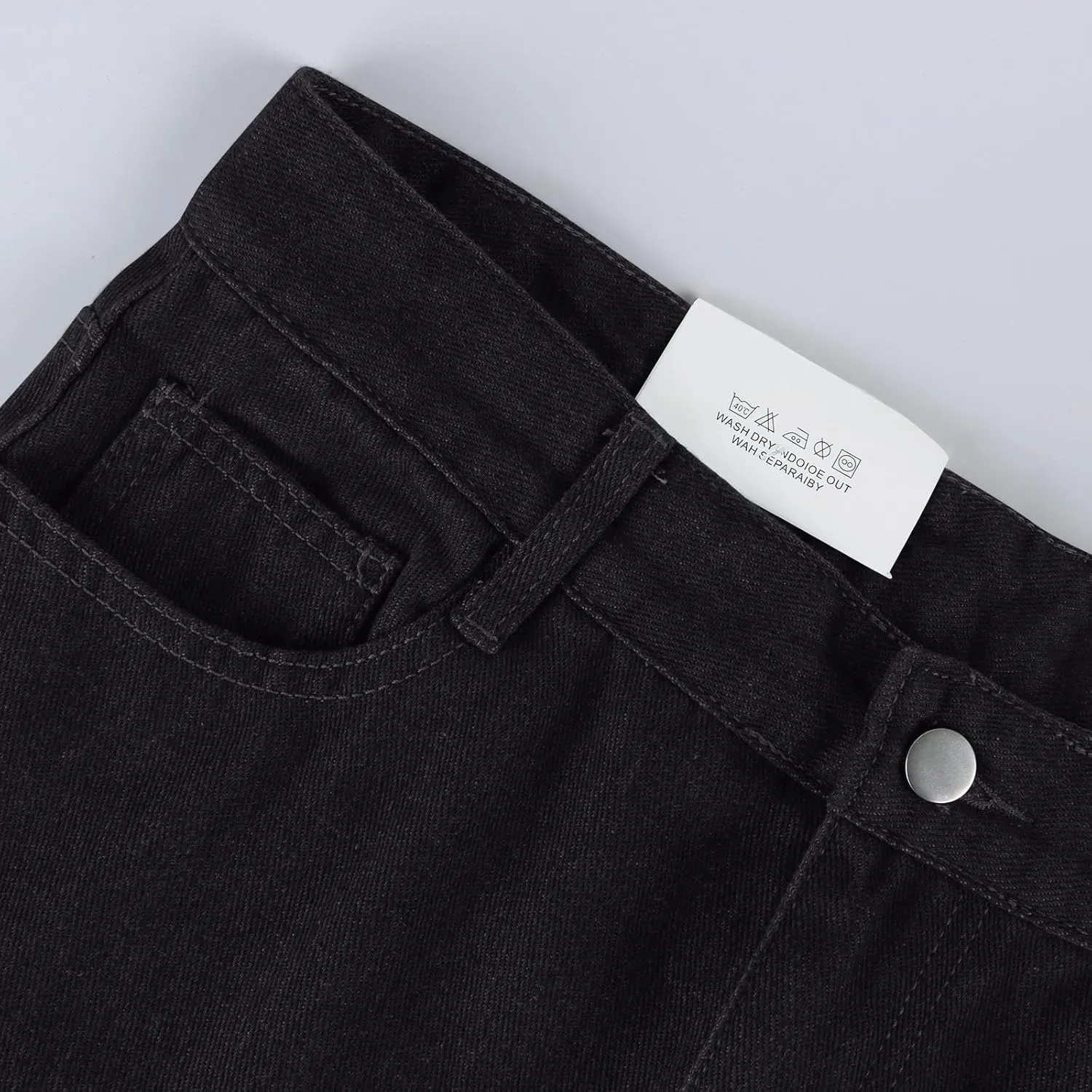 Baggy Womens Jeans Jeans for Women Plus Size Wide Leg Microelastic Dressy Casual Summer Trendy Pant with Pocket