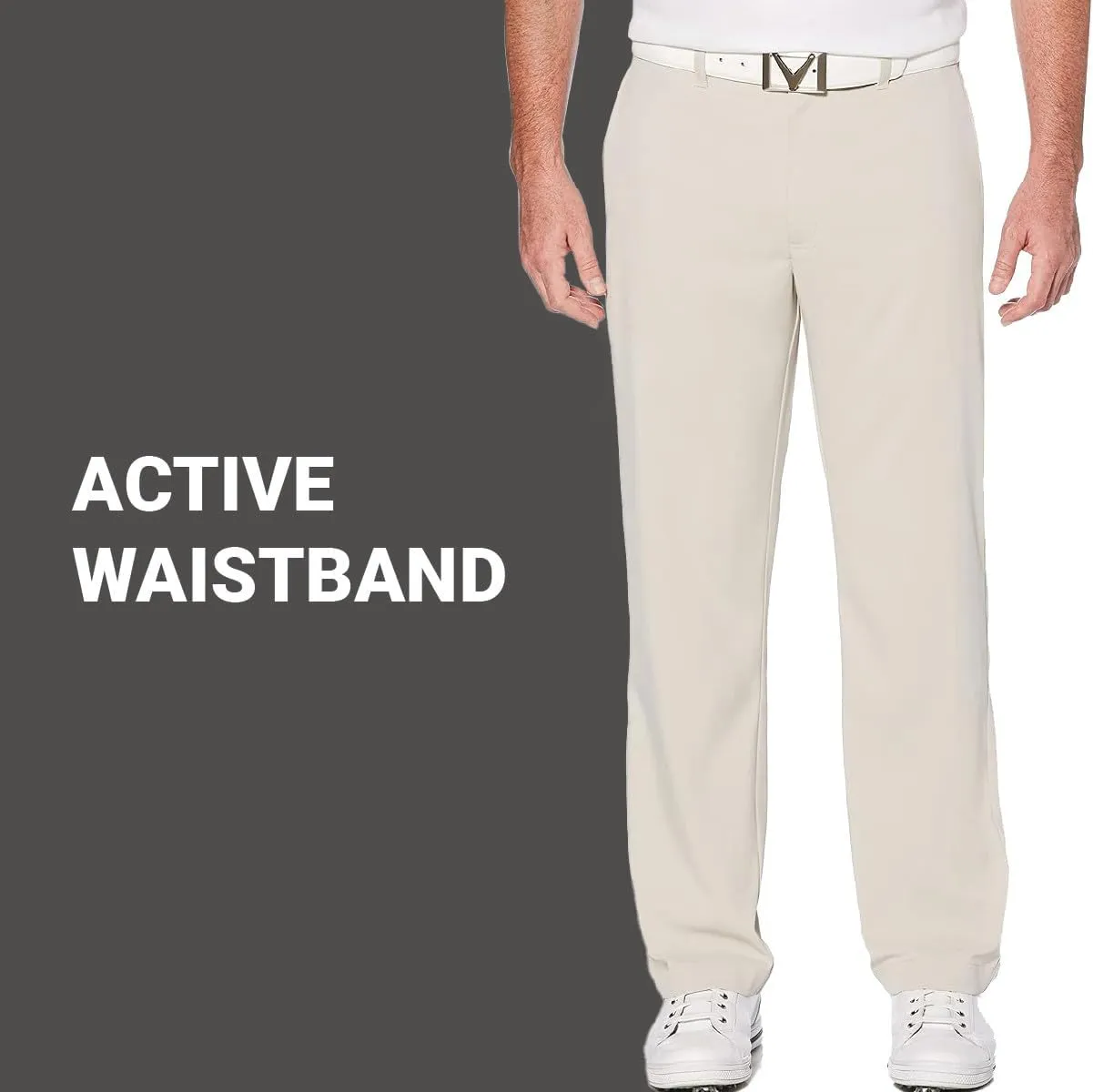 Callaway Men's Lightweight Stretch Tech Golf Pant with Active Waistband