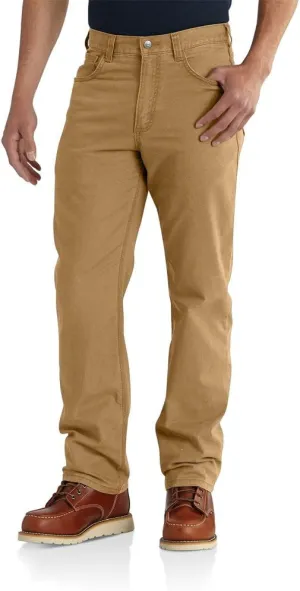 Carhartt Men's Relaxed Straight Rigby Pant, Hickory, 38W x 34L