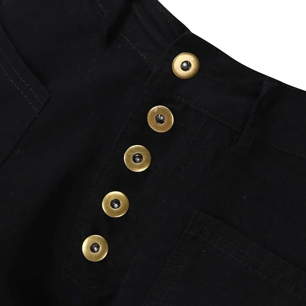 Casual Baggy Jean Trousers Size Slim Jeans Plus Pocket Women Fitness Length Leggings Denim Mid- Stretch Woman Jeans