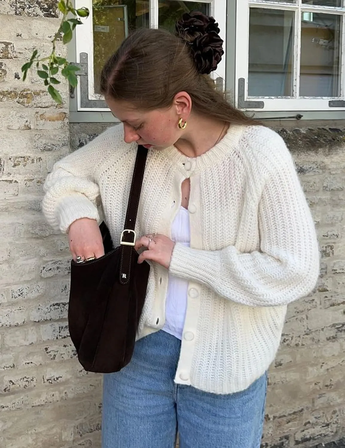 Chunky Cardigan Sweaters for Women Trendy Button Up Sweaters Casual Soft Cropped Knit Cardigans Loose