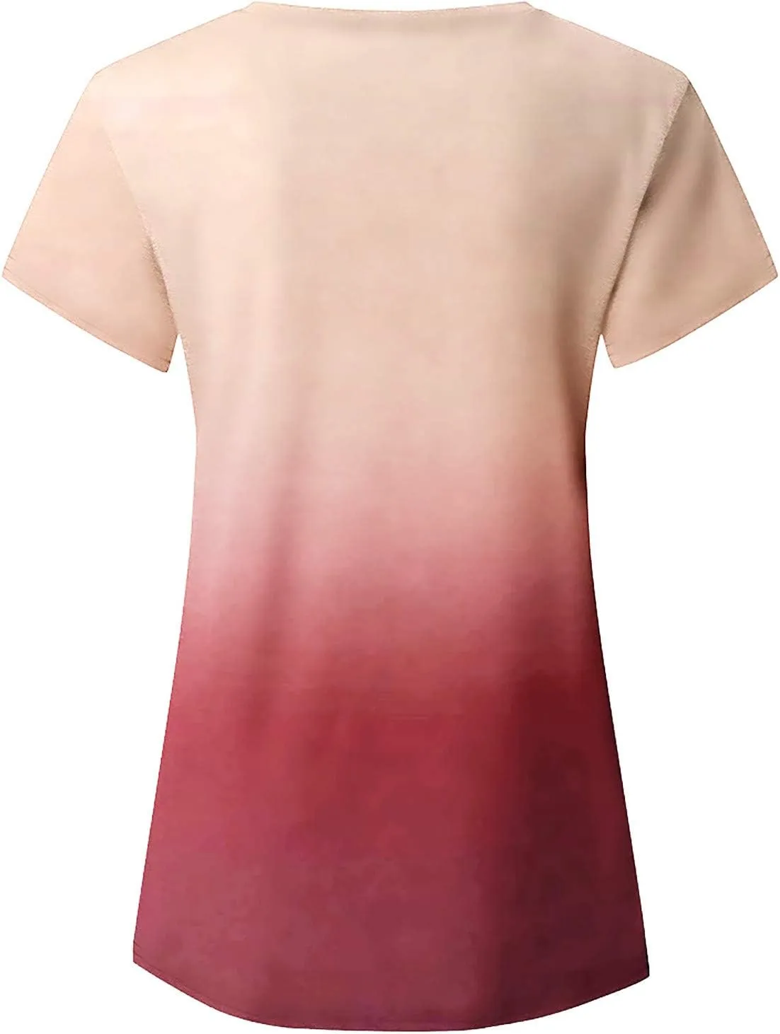 DASAYO Womens Tops 2023 Summer Casual T-Shirt Plus Size Fashion Short Sleeve Shirts Blouse Going Out Tunic Ladies Outfits