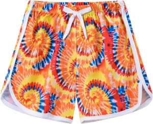 Girls Athletic Shorts Toddler Cotton Soccer Basketball Sports Running Shorts Kids Quick Dry Gym Dance Yoga Short Pants