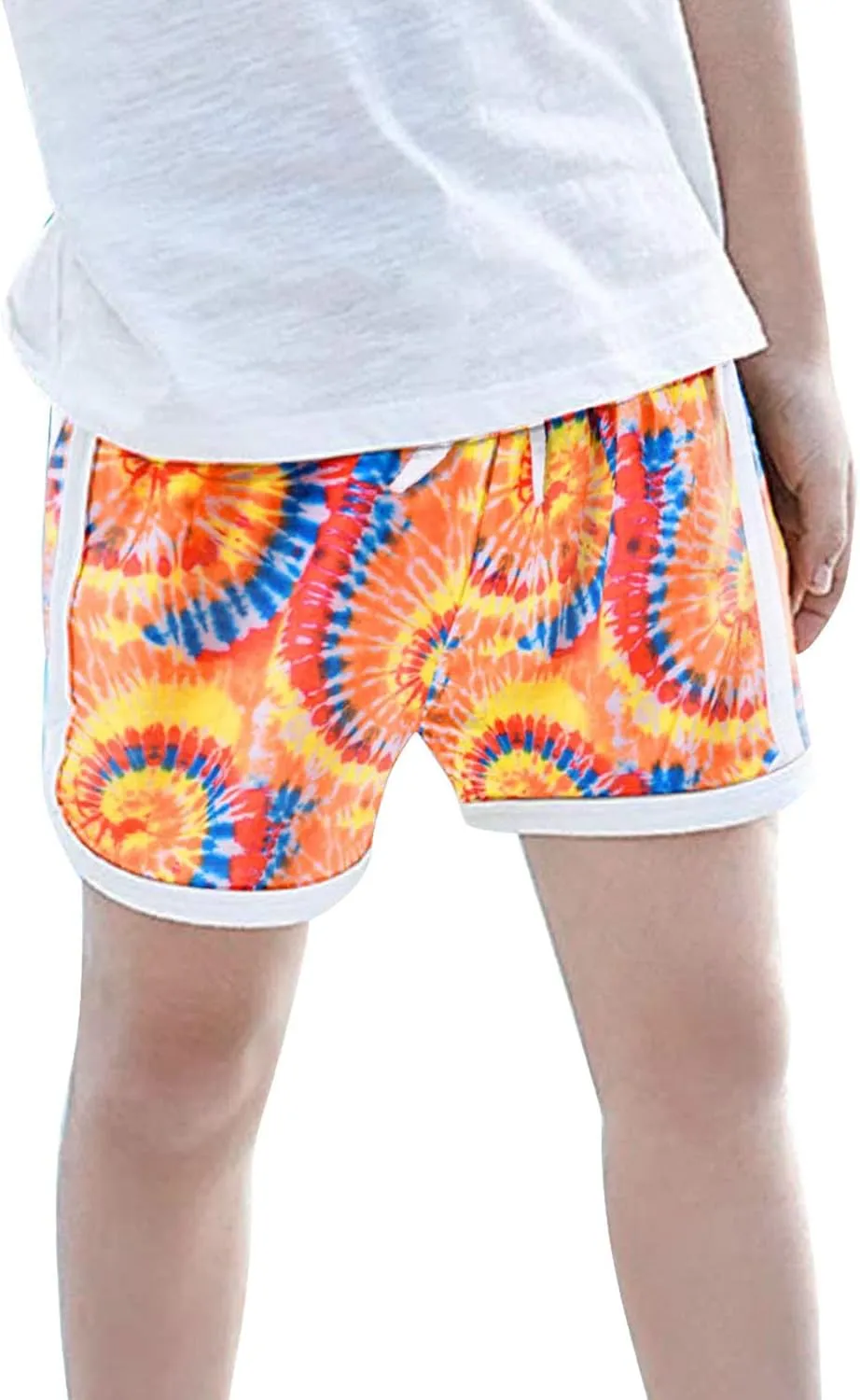 Girls Athletic Shorts Toddler Cotton Soccer Basketball Sports Running Shorts Kids Quick Dry Gym Dance Yoga Short Pants