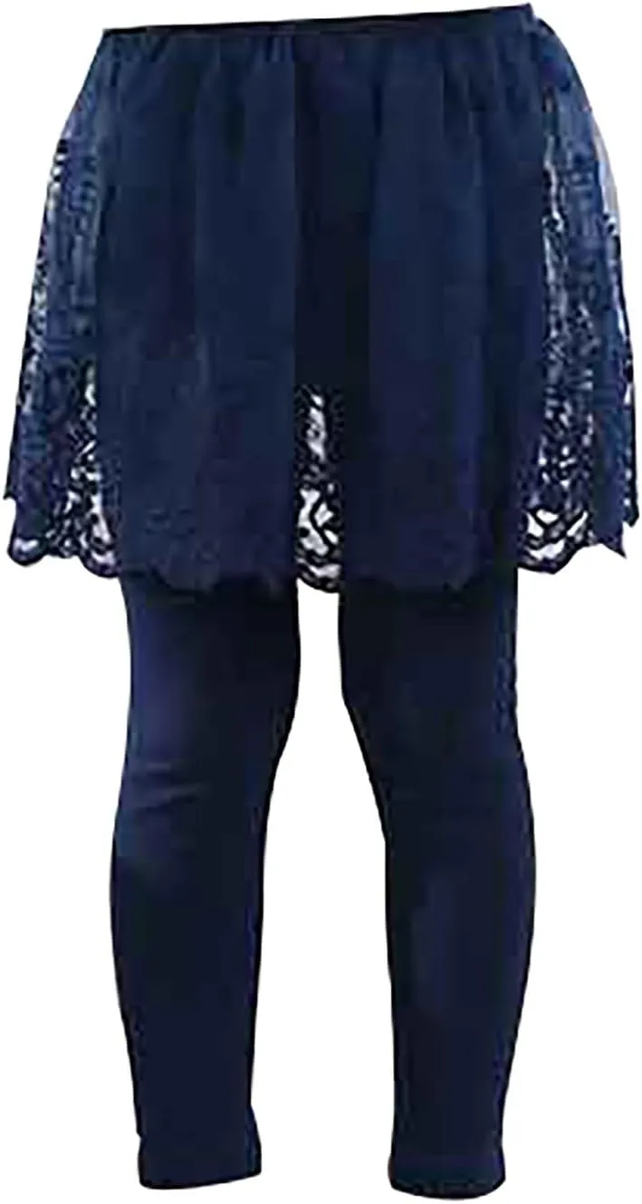 Girls Sequin Sparkly Footless Leggings Skirts Cotton Stretchy Pantskirt with Tutu Ruffle 𝗧winkle S𝘁ar Skirt Baby Girl