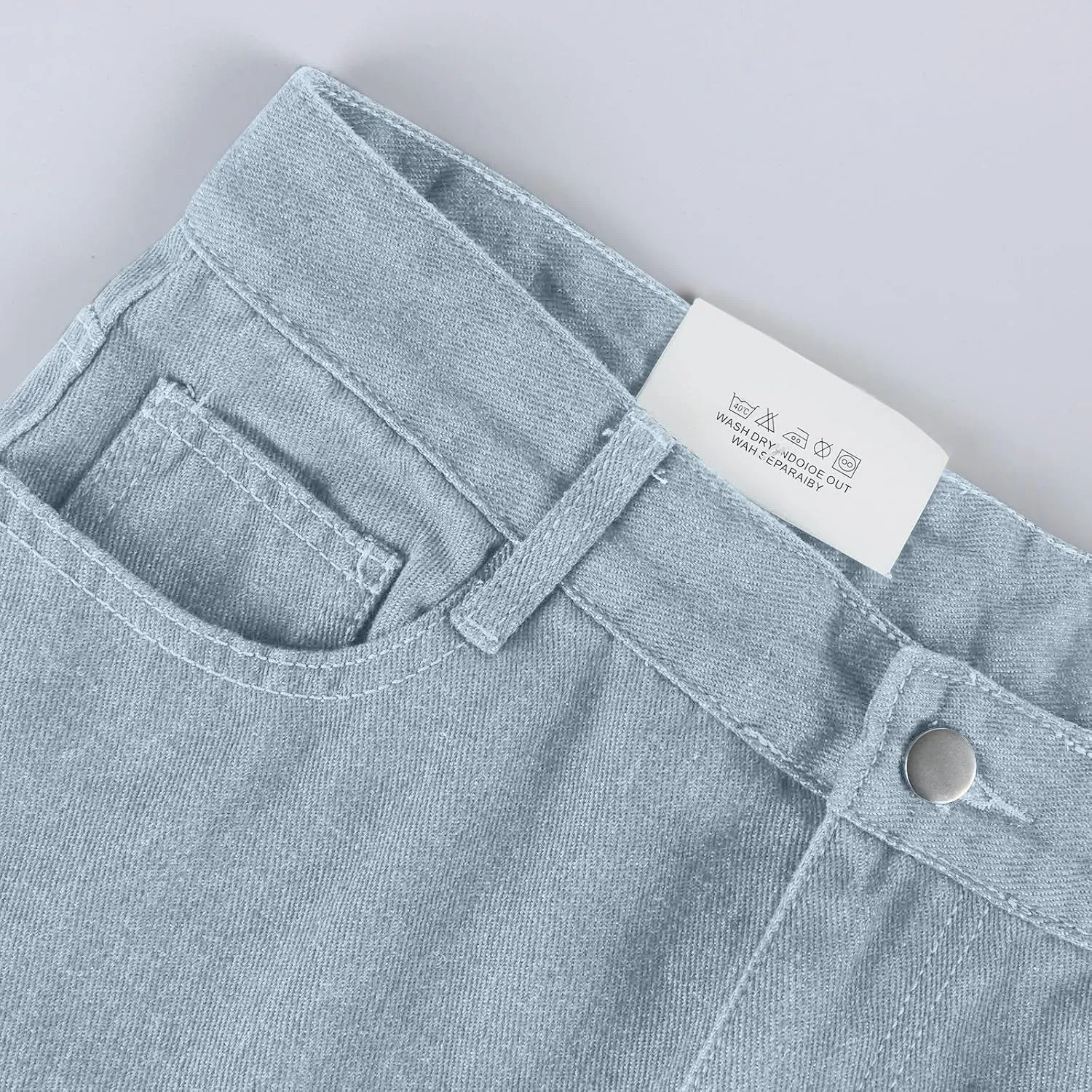 Highwaisted Jeans Womens Stretchy Jeans Pants for Women Baggy Wide Leg Microelastic Dressy Casual Summer Boho Slimming