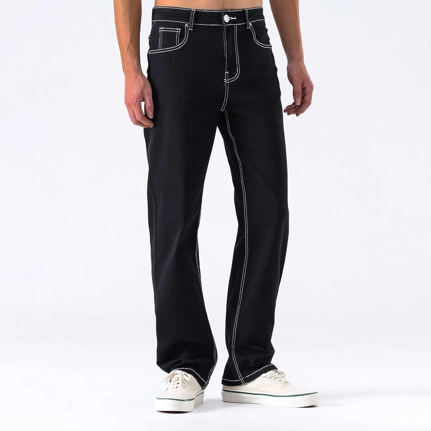 Jeans for Men Relaxed Fit Street Sharpened Jeans Jean Men Relax Fit Jeans for Men Big and Tall Relax Fit Jeans for