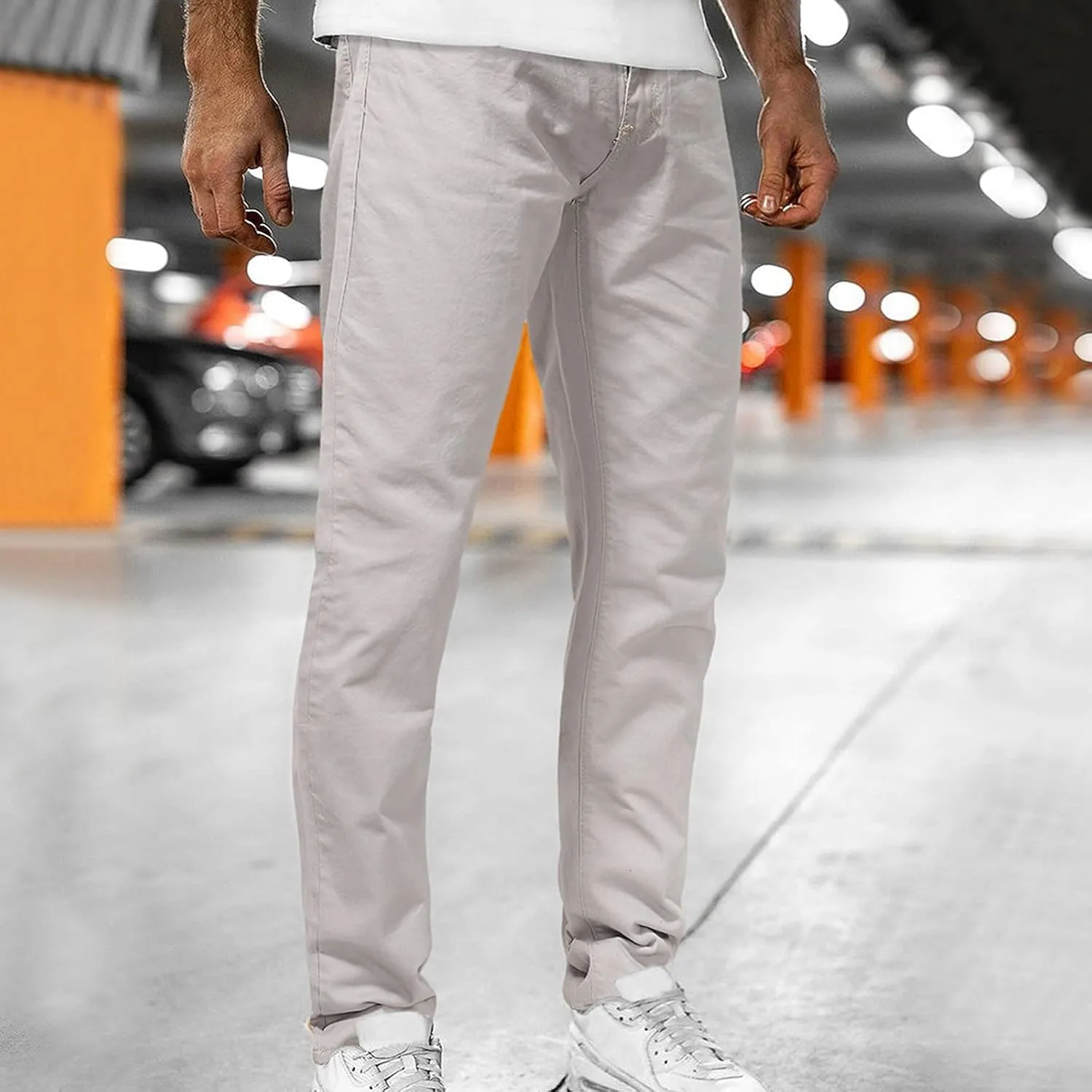 Jeans Men Relaxed Fit Flex Men's Jeans Men's Mid-Waist Zip Men's Pants Mens Jean Men Jeans Relaxed Fit Relaxed Fit