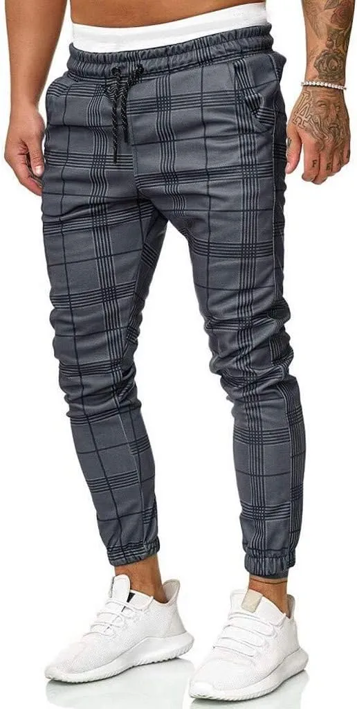 LCMTWX Mens Pants Jean Cut Straight Fit Pants Men Leisure Loose Sports Outdoor Running Sweater Pants TrousersPants Outdoor