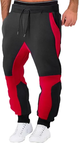 LCMTWX Mens Pants Jean Cut Straight Fit Pants Men Leisure Loose Sports Outdoor Running Sweater Pants TrousersPants Outdoor