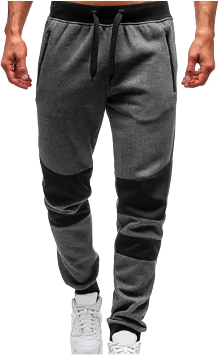 LCMTWX Mens Pants Loose Pants and Winter High Street Fashion Leisure Loose Sports Outdoor Running Sweater Pants Trousers