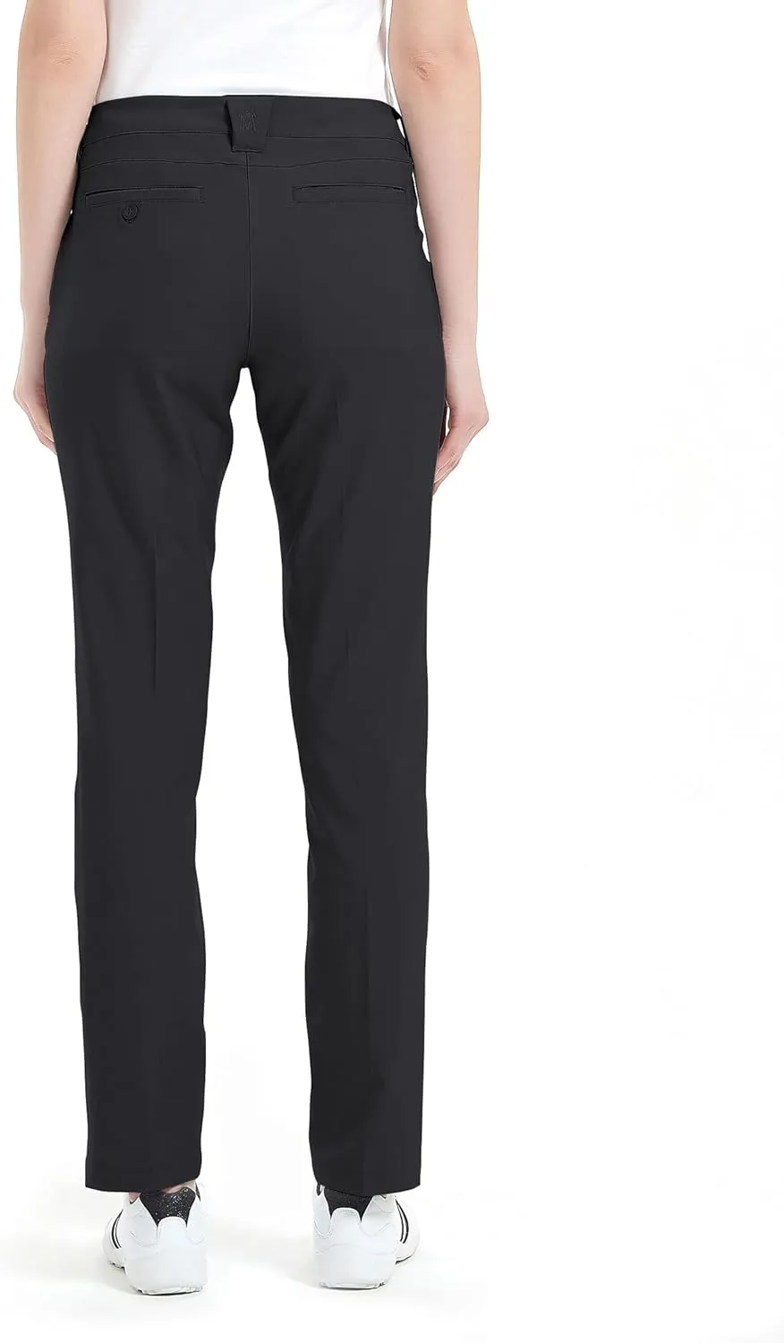 Lesmart Womens Pants Golf Stretch Lightweight Breathable Quick Dry Work Ladies Golf Pants with Pockets