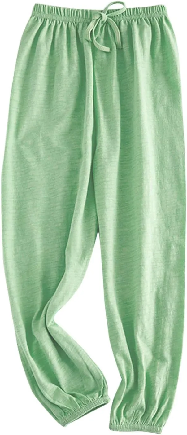 Little Girls Boys Soild Harem Long Pants Casual Dance Joggers Sports Pants Elastic Waisted Basic Pants