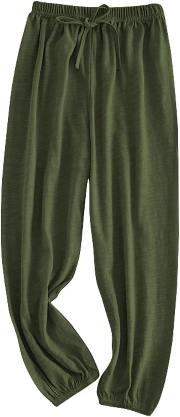 Little Girls Boys Soild Harem Long Pants Casual Dance Joggers Sports Pants Elastic Waisted Basic Pants