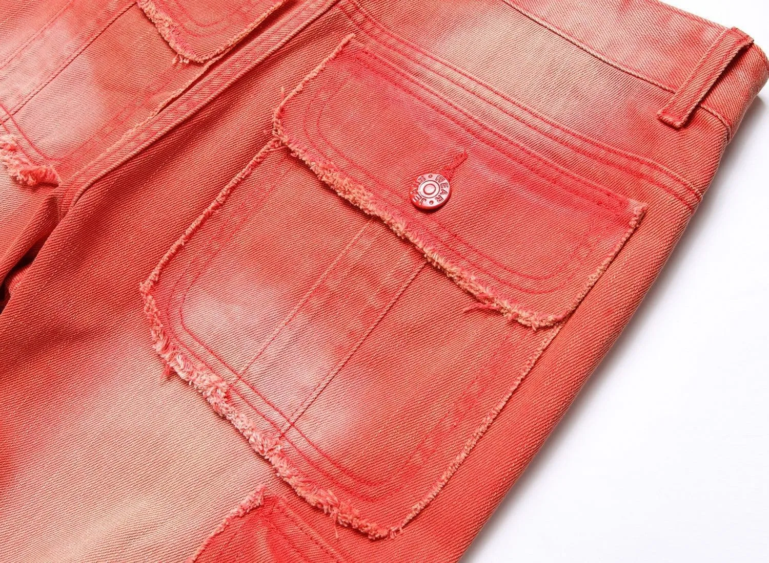 Male Casual Fashion Plus Size Ripped Jeans Straight Leg Plus Size Fashion Pants Men Jean Cut Jeans for Men Cut Jeans