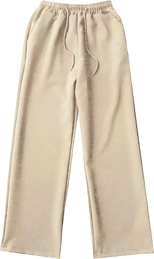 Men Casual Wide-Leg Nine-Point Suit Pants Straight Trousers Wide Pants Oversized Fashion Pure Black Old Daddy Pants