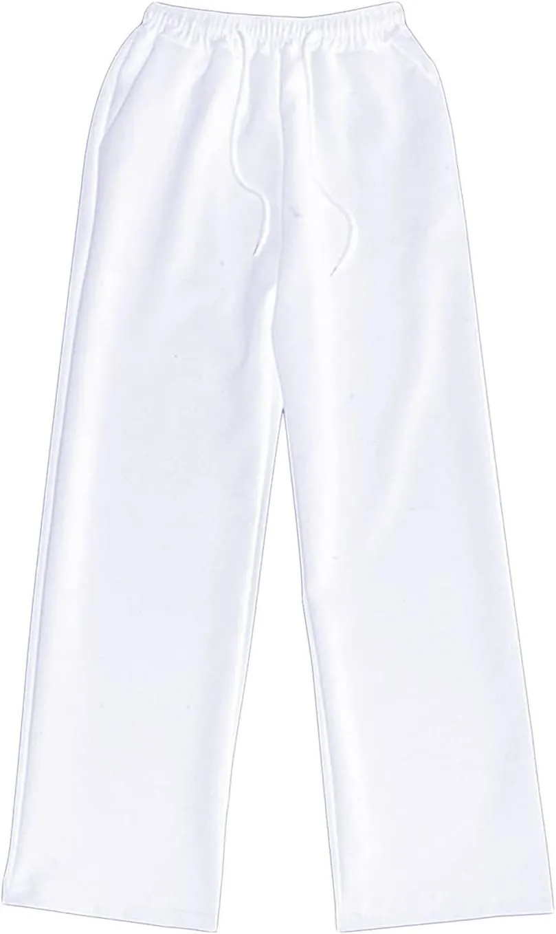 Men Casual Wide-Leg Nine-Point Suit Pants Straight Trousers Wide Pants Oversized Fashion Pure Black Old Daddy Pants