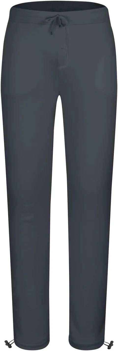 Men Sweatpants Athletic Lounge Pants-Mens Elastic Bottom Sweatpants Active with Pockets Open Bottom Casual Jersey Pant