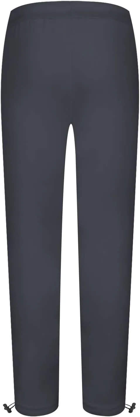 Men Sweatpants Athletic Lounge Pants-Mens Elastic Bottom Sweatpants Active with Pockets Open Bottom Casual Jersey Pant