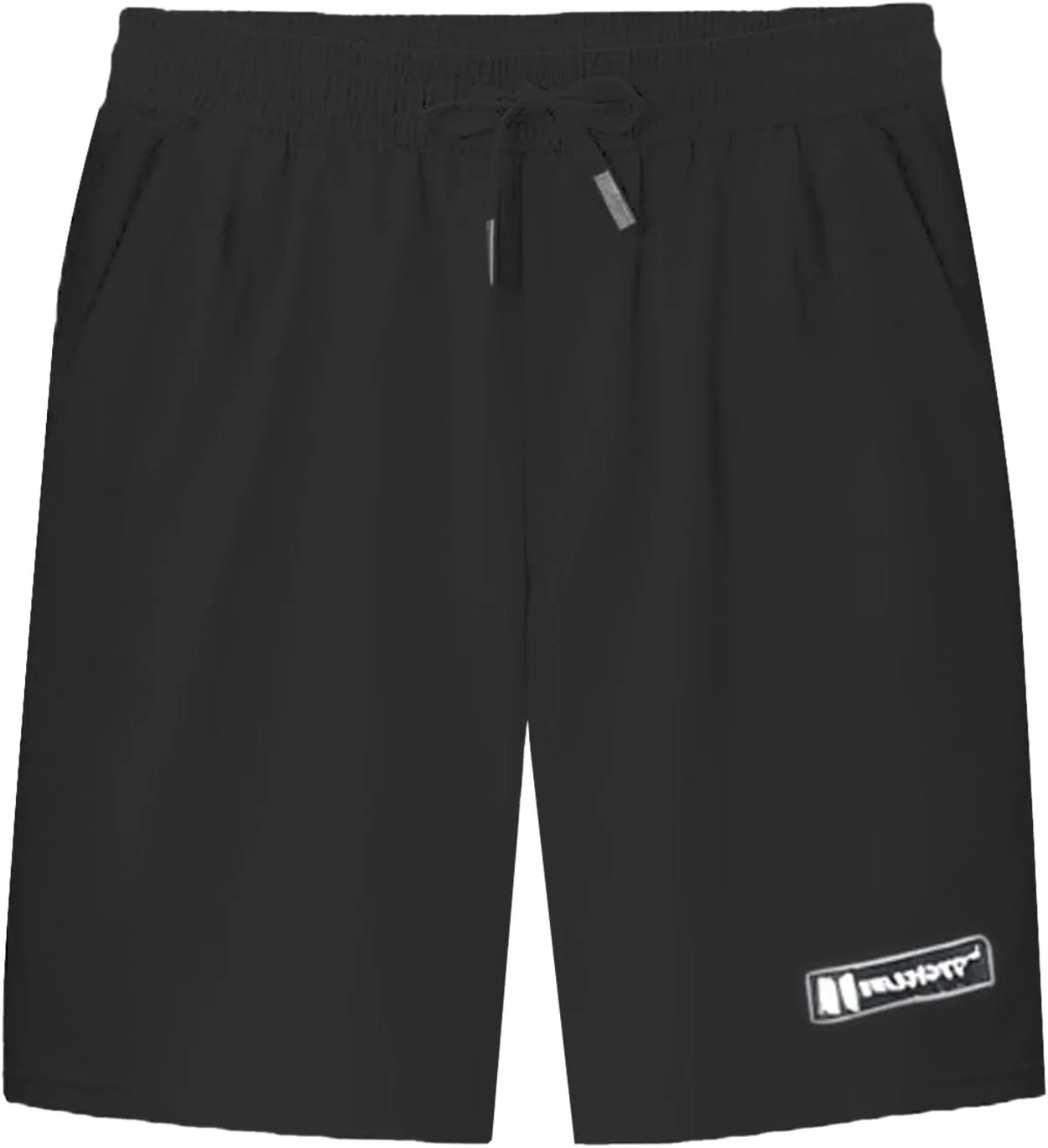 Men's Casual Ice Silk Shorts Ultra Stretch Breathable Drawstring Active Shorts Quick Drying Lightweight Flex Short