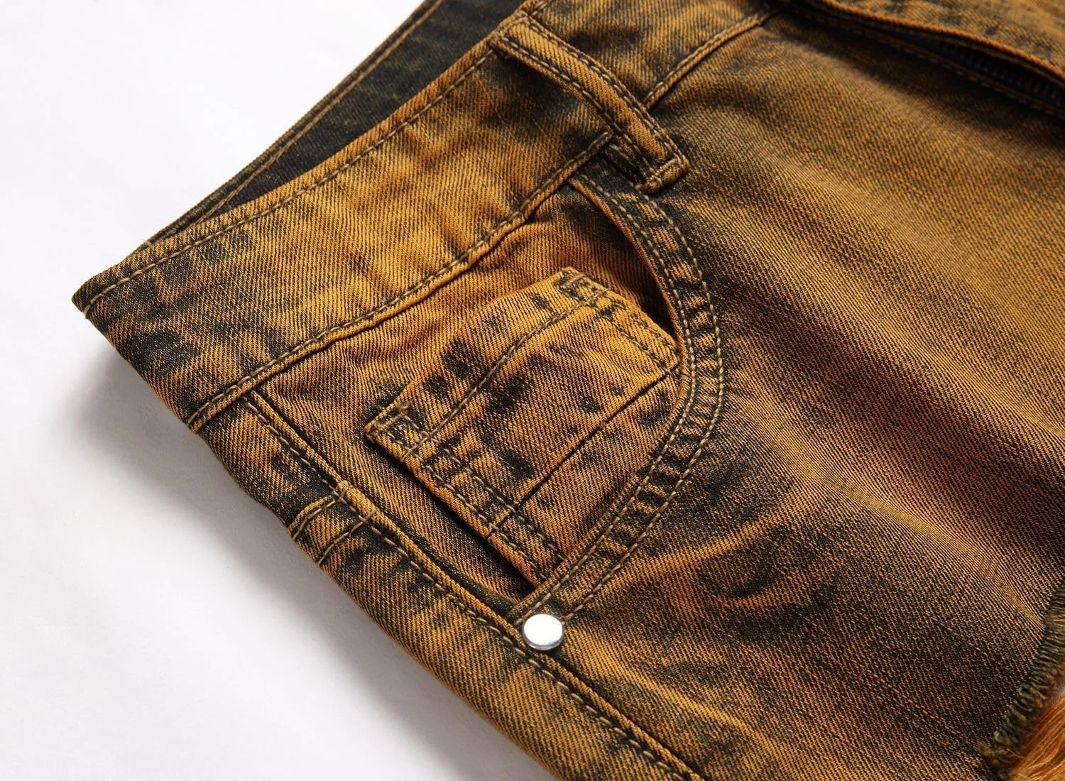 Men's Classic Relaxed Fit Jeans Straight Leg Plus Size Fashion Pants Comfy Fashion Denim Stretch Fit Blue Jeans for