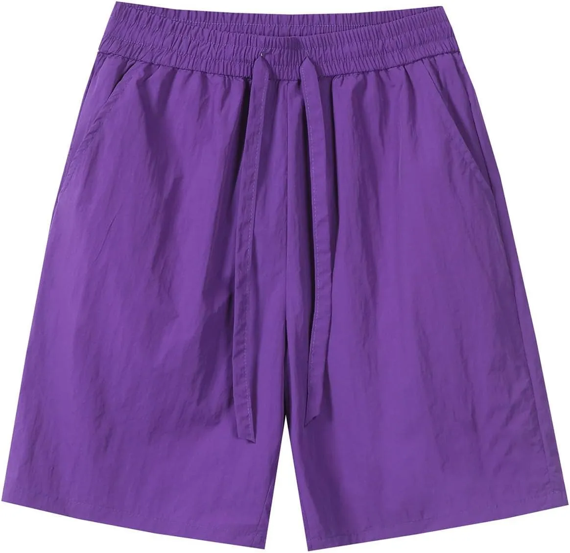 Men's Fashion Shorts Drawstring Elastic Waist Short Pants Casual Gym Workout Quick Dry Running Athletic Shorts