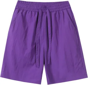 Men's Fashion Shorts Drawstring Elastic Waist Short Pants Casual Gym Workout Quick Dry Running Athletic Shorts