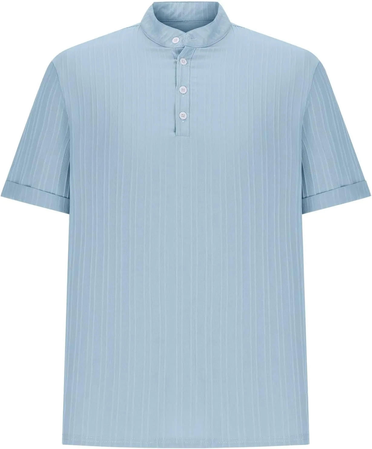 Mens Henley Shirts Short Sleeve Textura Tshirt Comfy Golf Tops Casual Tees 2024 Summer Blouse Muscle Tshirts Shirts