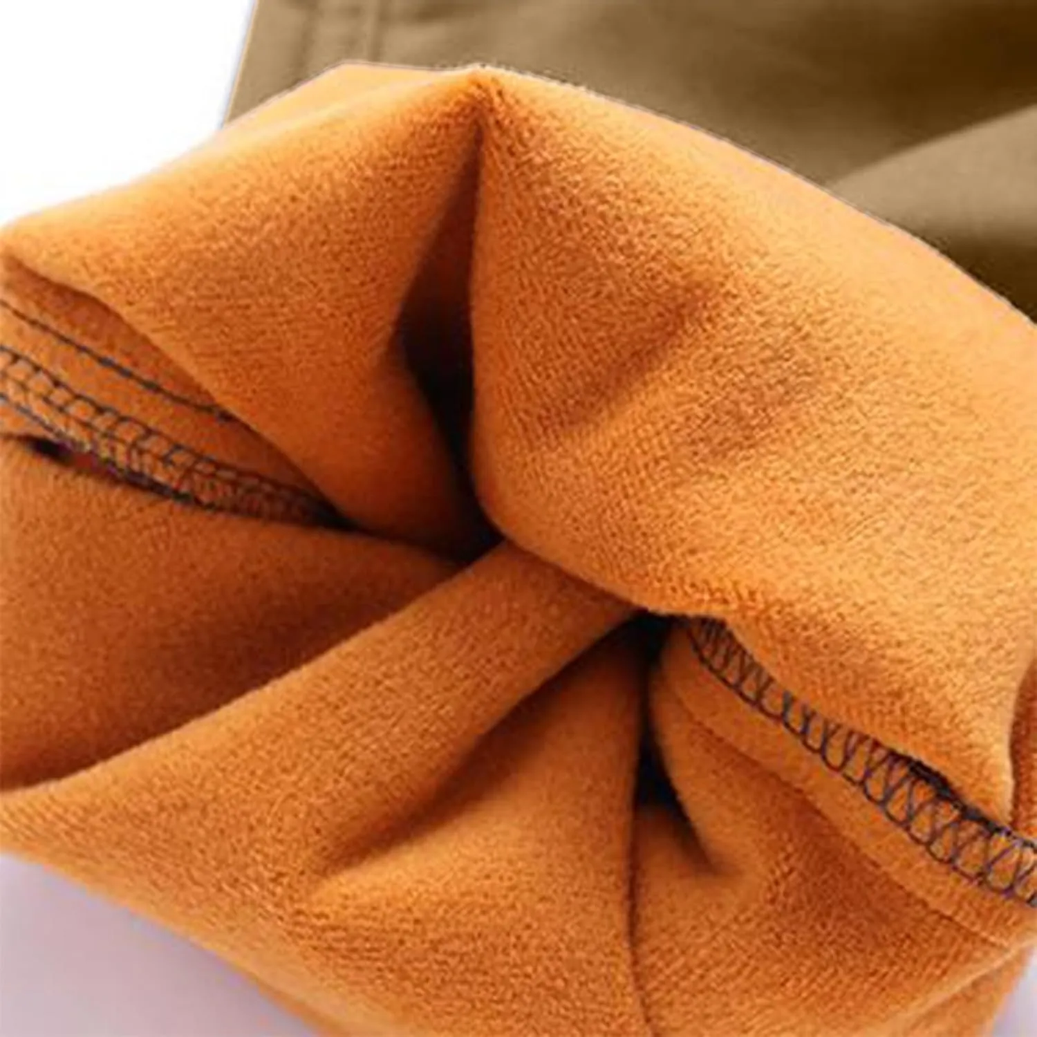 Men's Hiking Pants Fleece Lined Winter Military Work Cargo Pants Oversized Men Thermal Outdoor Tactical Training Warm
