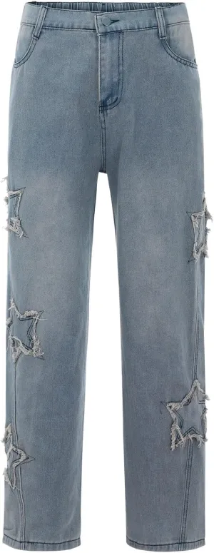Mens Jeans Pants Stretch Denim Straight Leg Relaxed Fit Jeans for Men Flat Front Hidden Comfort Waistband Pant Jeans