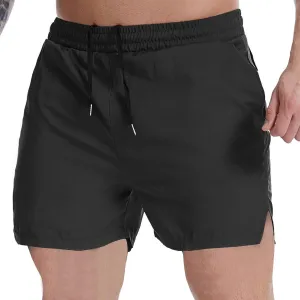 Mens Workout Running Shorts Lightweight Breathable Quick Dry Gym Athletic Shorts with Pockets