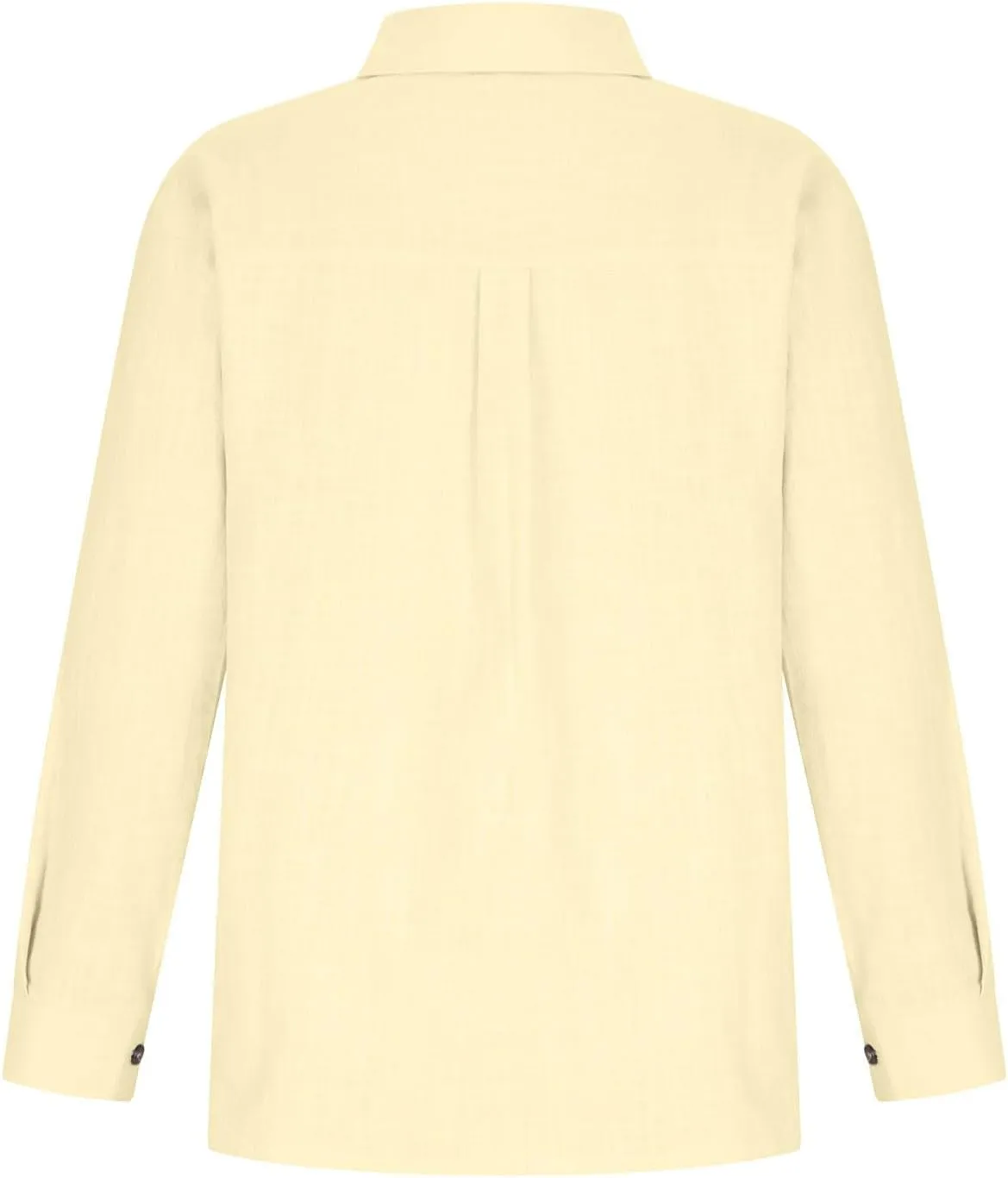 Spring Tops for Women 2025 Summer Cotton Linen Shirts Long Sleeve Button Down Dressy Casual Tees Gauze Blouses Tees