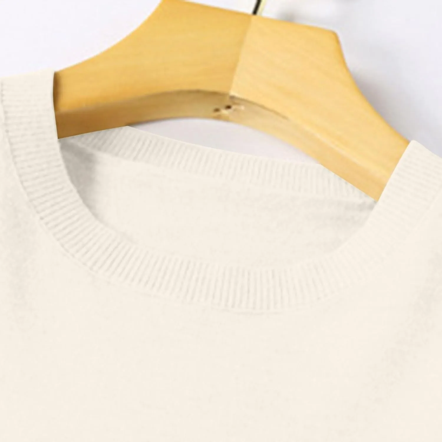 Sweaters for Women Long Sleeve Crew Neck Knitted Sweaters Casual Basic Pullover Sweaters Top