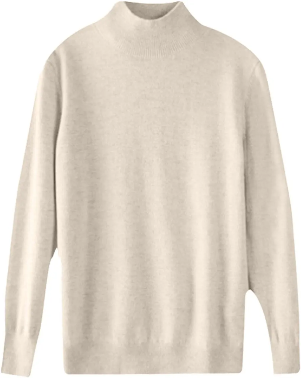 Sweaters for Women Long Sleeve Trendy Jumper Knitted Pullover Soft Warm 100% Cashmere Sweater Tops Clearance