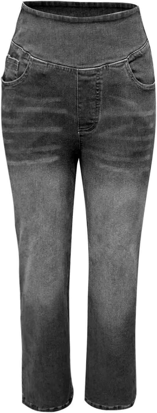 Wide Leg Jeans for Women Trendy High Waisted Baggy Denim Pants Retro Tie Dye Straight Leg Stretchy Jean Washed Pant