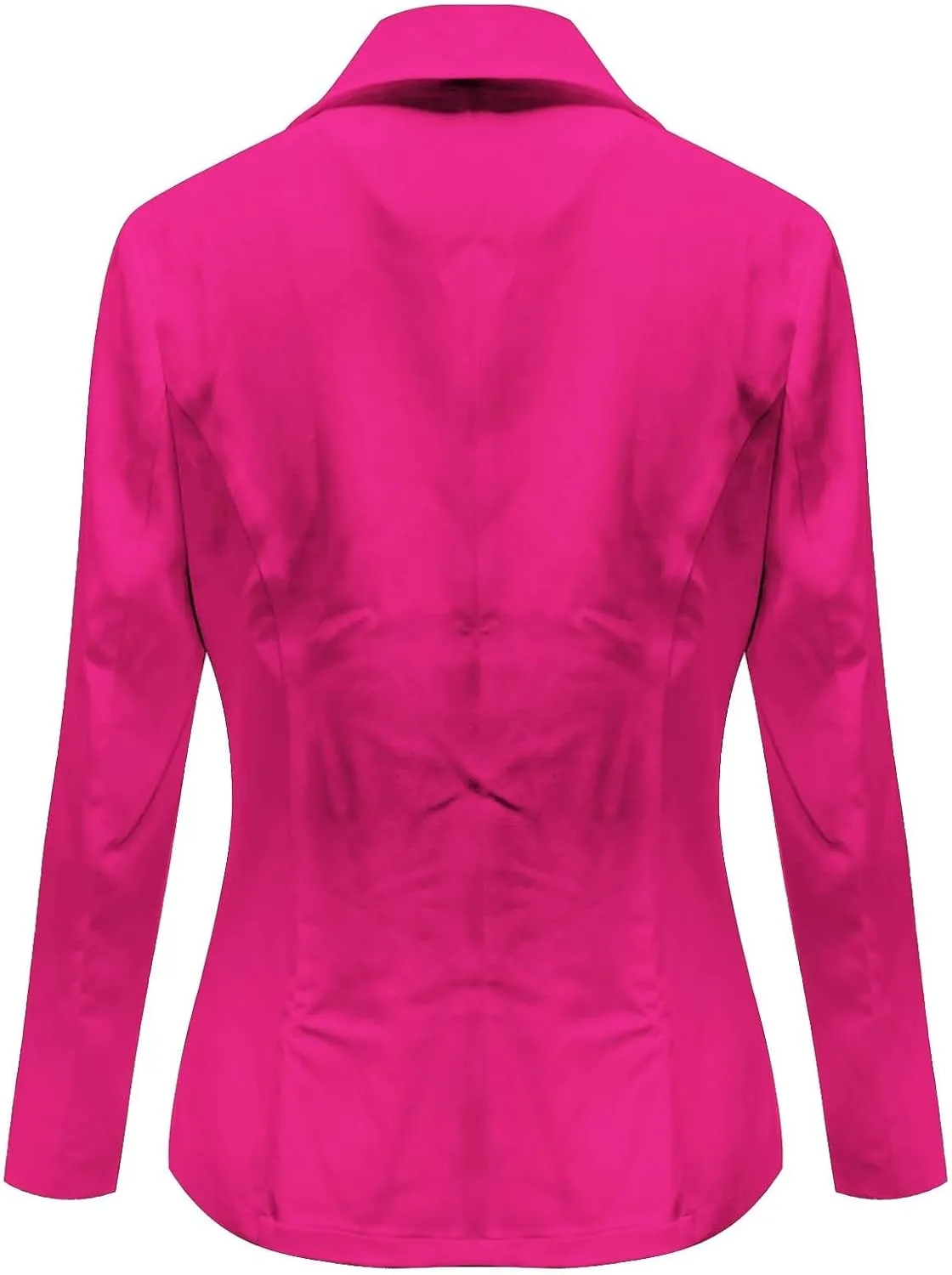 Women's Business Blazer Jackets Solid Slim Fit Single Breasted Work Office Suit Jacket Long Sleeve Notch Collar Coat