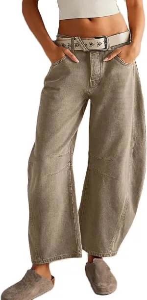 Womens Jeans Stretchy Jeans for Women Womens Pants High or Mid Waisted Jeans for Women Womens Wide Leg Pants