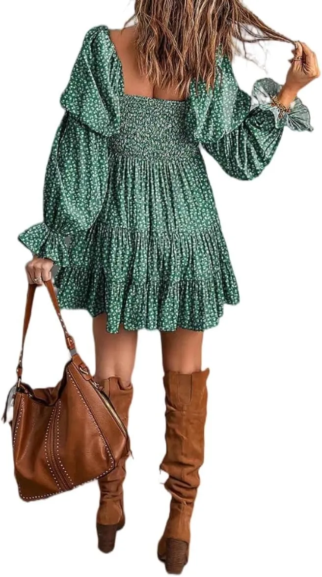 Women's Solid Color A Line Skirts, 2025 Fashion Sexy Line Neck Off The Shoulder Dresses