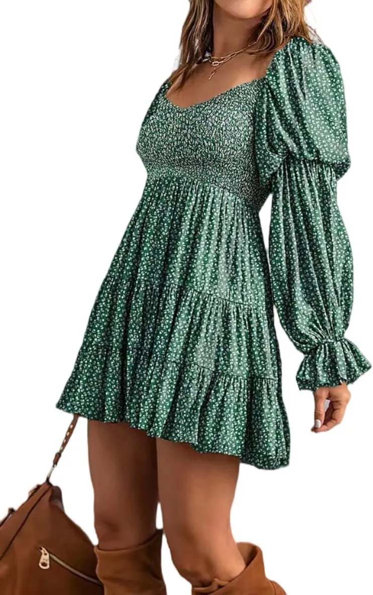 Women's Solid Color A Line Skirts, 2025 Fashion Sexy Line Neck Off The Shoulder Dresses