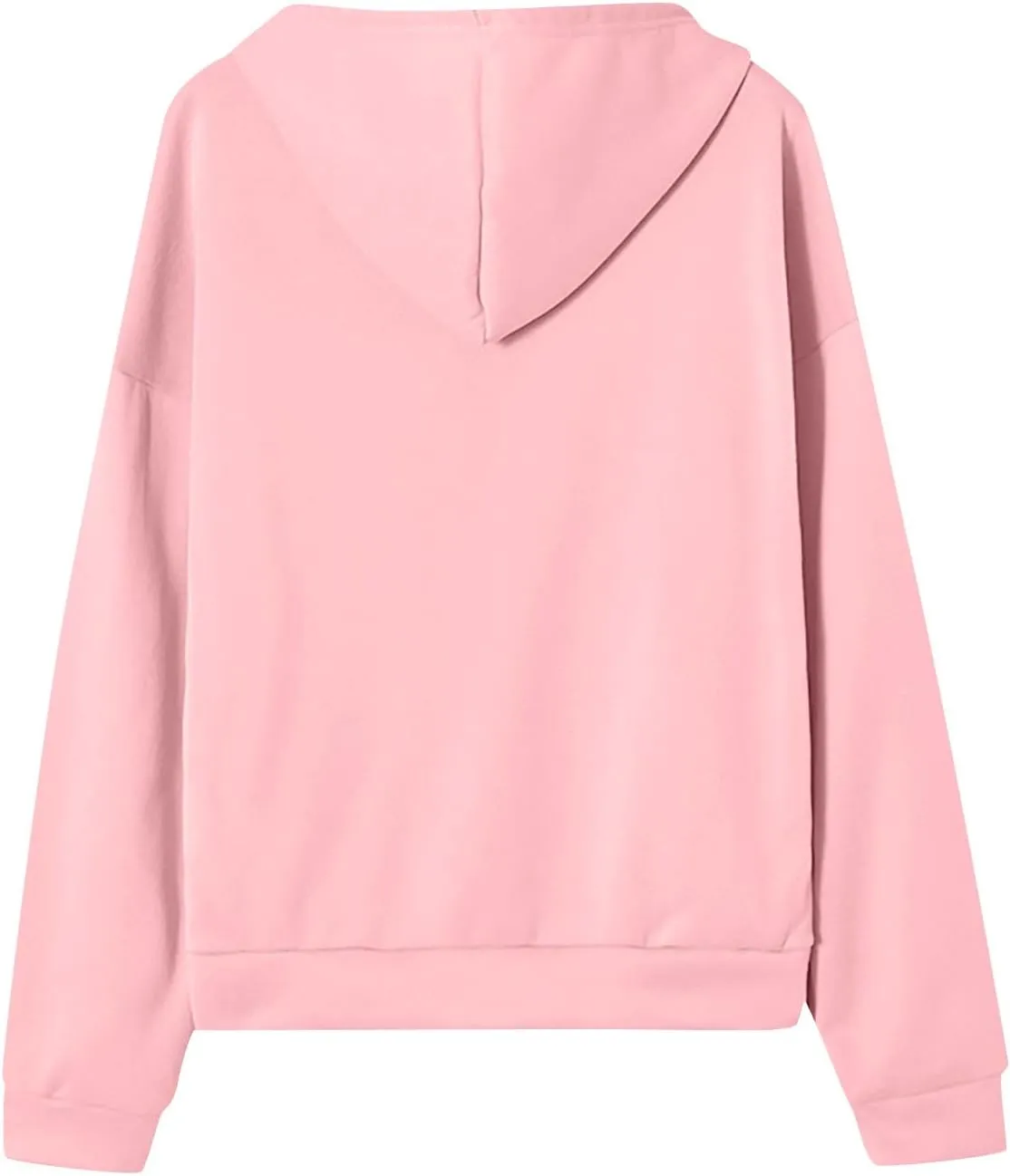 Womens Zip Up Hoodies Long Sleeve Oversized Sweatshirts Y2K Jacket with Pockets 2025 Fall Fashion Clothes