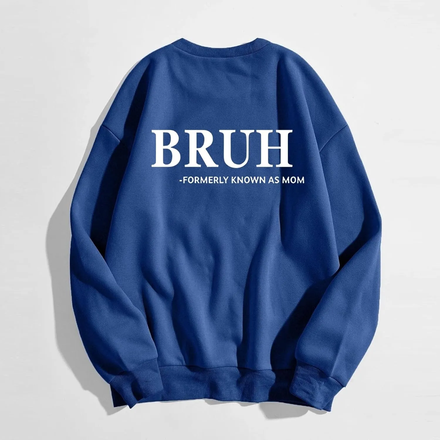 WYTong Bruh Formerly Known as Mom Sweatshirts Women Grandma Sweatshirt Happiness Is Being a Grammy Graphic Sweatshirt