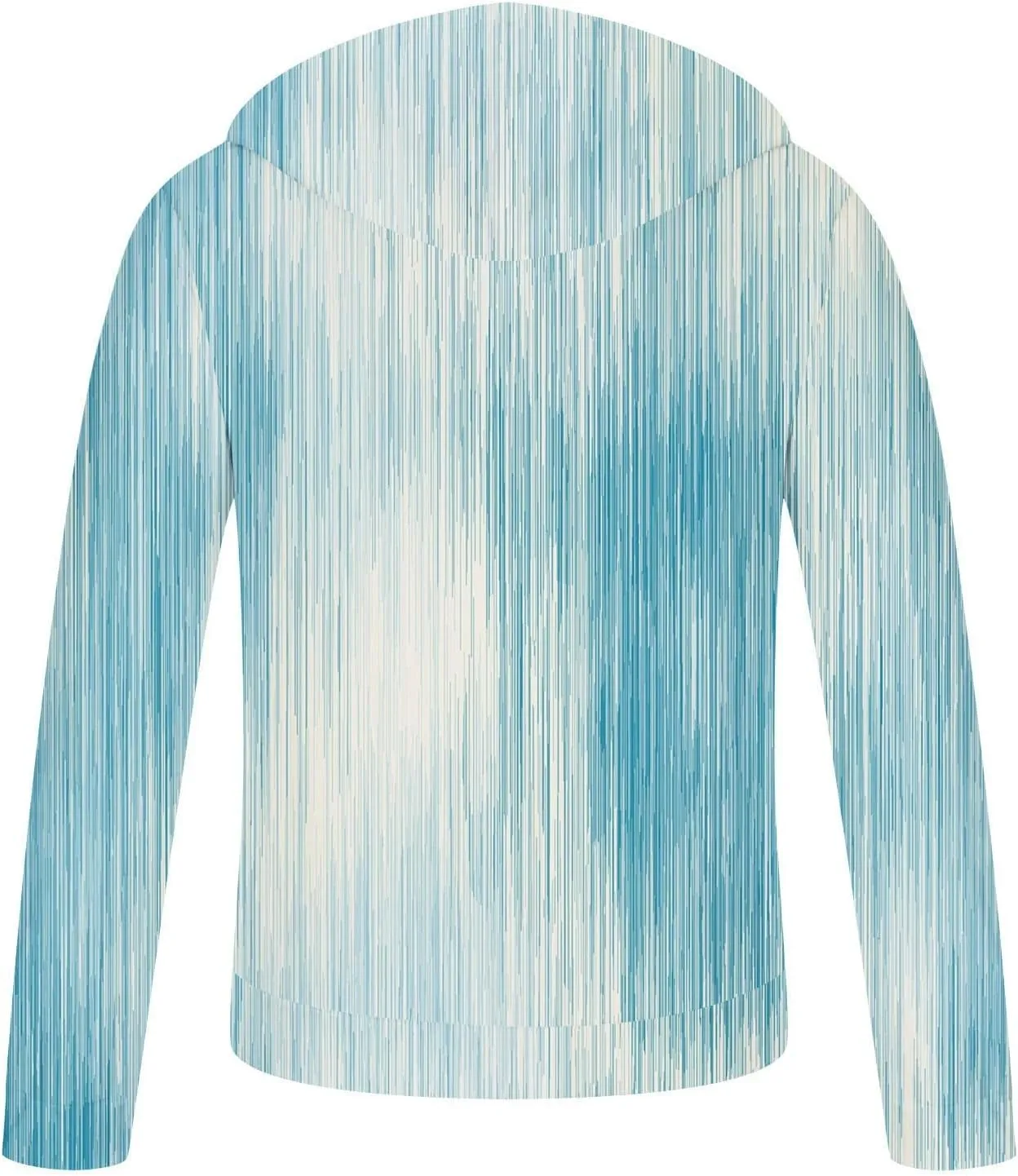 XIAXOGOOL Hoodies For Men,Unisex Plus Size Full Zip Up Hoodie Tie-Dye Gradient Sweatshirt Long Sleeve Hooded Jacket