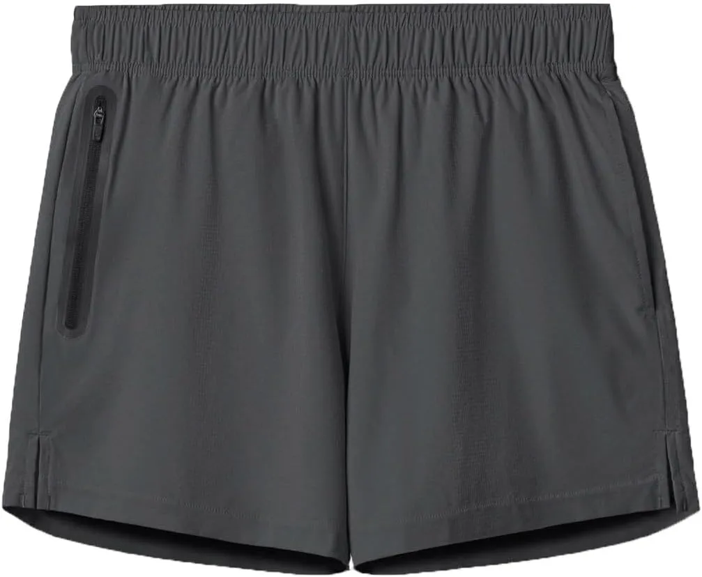 Zeiyignr Men's Running Shorts with Zipper Pocket Lightweight Quick Dry Gym Workout Athletic Shorts Mens Jogger Sports Shorts